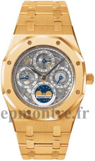 Réplique Audemars Piguet Royal Oak Perpetual Calendar Skeleton montre 25829OR.OO.0944OR.01 - Cliquez sur l'image pour la fermer