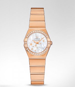 Réplique Omega Constellation Quartz 24mm Montre 123.55.24.60.05.003