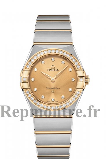 qualite superieure Réplique OMEGA Constellation Acier or jaune diamants 131.25.28.60.58.001 - Cliquez sur l'image pour la fermer