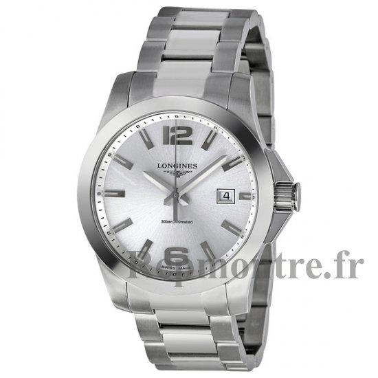 Réplique Longines Conquest Quartz 41mm Montre Homme L3.659.4.76.6 - Cliquez sur l'image pour la fermer