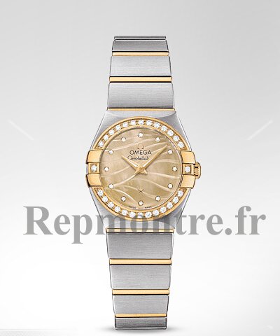 Réplique Omega Constellation Quartz 24MM Dames Montres 123.25.24.60.57.001 - Cliquez sur l'image pour la fermer