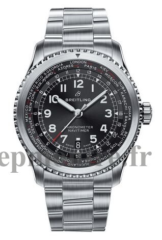 Réplique montre Breitling Navitimer 8 B35 Unitime 43 AB3521U41B1A1 - Cliquez sur l'image pour la fermer