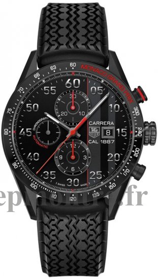 Réplique Tag Heuer Carrera Calibre 1887 Chronographe Monaco Grand Prix 43 mm CAR2A83.FT6033 - Cliquez sur l'image pour la fermer