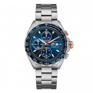 TAG Heuer Formule 1 Chronographe 44mm Montre Copie Homme Bleu CAZ201G.BA0876