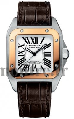 Réplique Cartier Santos 100 Midsize Montre W20107X7 - Cliquez sur l'image pour la fermer