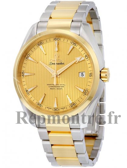 Réplique Omega Seamaster Aqua Terra Acier et 18k Jaune Or Automatique 231.20.42.21.08.001 - Cliquez sur l'image pour la fermer