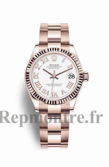 Réplique de montre Rolex Datejust 31 18 ct Everose 278275 - Cliquez sur l'image pour la fermer
