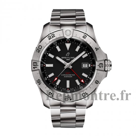 Breitling Avenger Automatique GMT 44mm Montre Replique Homme Acier Inoxydable Noir A32320101B1A1 - Cliquez sur l'image pour la fermer