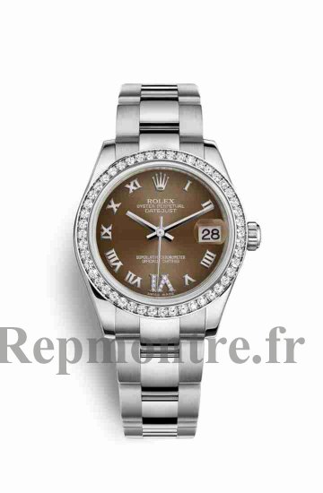 Réplique montre Rolex Datejust 31 Blanc Roles blanc 178384 Bronze Cadran m178384-0026 - Cliquez sur l'image pour la fermer