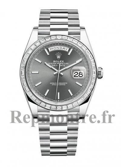Replique Rolex Day-Date 40 montre Platinum M228396TBR-0031 - Cliquez sur l'image pour la fermer
