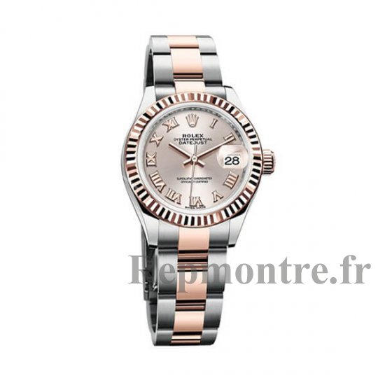 Rolex Lady Datejust Sundust Dial 279171 Acier et Montre 18K Everose Or Oyster - Cliquez sur l'image pour la fermer