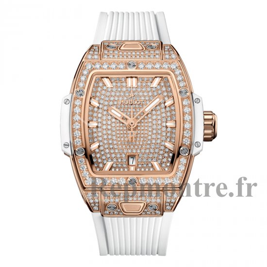 Hublot Spirit Of Big Bang King Or Blanc Full Pave 32 mm Replique montre unisexe 682.OE.9000.RW.1604 - Cliquez sur l'image pour la fermer