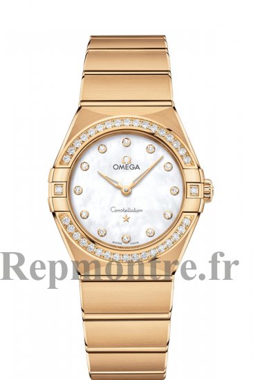 AAA Réplique Montre OMEGA Constellation or jaune diamants 131.55.28.60.55.002 - Cliquez sur l'image pour la fermer