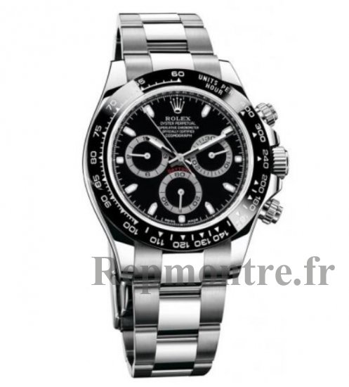 Réplique Rolex Cosmograph Daytona Cadran Noir Inoxydable Acier Oyster 116500BKSO - Cliquez sur l'image pour la fermer