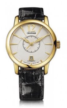 Chopard L.U.C. Classic Twin Automatique 18 kt Yellow Gold hommes Réplique Montre 161880-0001