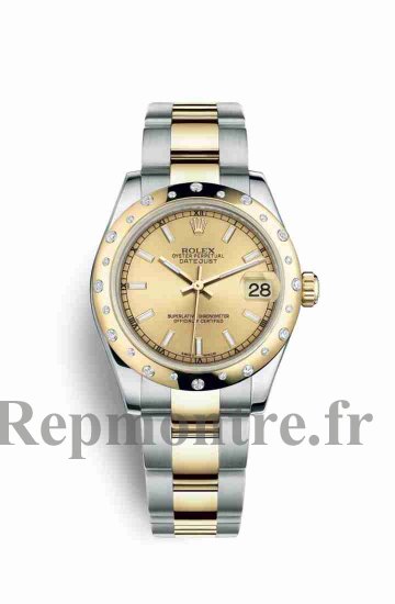 Réplique montre Rolex Datejust 31 Jaune Roles jaune 18 ct 178343 m178343-0021 - Cliquez sur l'image pour la fermer