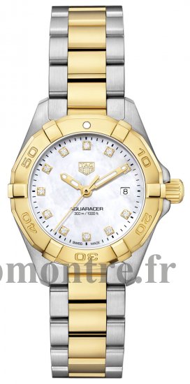 Réplique-imiter montre Tag Heuer Aquaracer Quartz Mes dames 27mm Mes dames WBD1422.BB0321 - Cliquez sur l'image pour la fermer