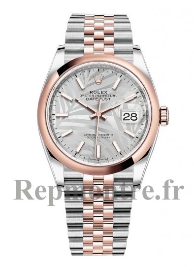 Replique Rolex Datejust 36 Rolesor Oystersteel 18 ct Everose gold M126201-0031 montre - Cliquez sur l'image pour la fermer