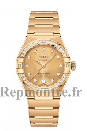 AAA Réplique Montre OMEGA Constellation or jaune 131.55.29.20.58.001 - Cliquez sur l'image pour la fermer