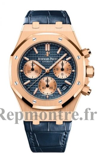 Replique Audemars Piguet Royal Oak Selfwinding Chronograph 41 Pink Gold 26239OR.OO.D315CR.01 - Cliquez sur l'image pour la fermer