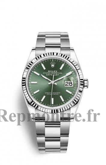 Replique Rolex Datejust 36 OysterAcier and Blanc Or M126234-0052 - Cliquez sur l'image pour la fermer