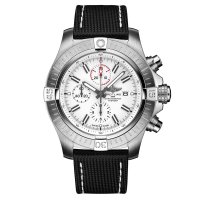 Replique Breitling Super Avenger Chronograph automatique White Dial Men's A133751A1A1X2