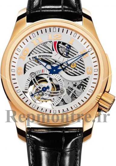 Chopard L.U.C Tourbillon Tech Twist hommes Réplique Montre 161917-5001 - Cliquez sur l'image pour la fermer