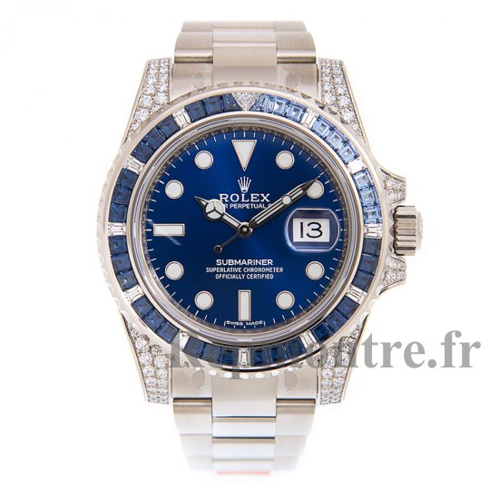 Replique Rolex Submariner automatique Chronometer Diamond Cadran bleu montre 116659PAVEO - Cliquez sur l'image pour la fermer