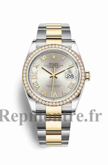 Réplique montre Rolex Datejust 36 Jaune Roles jaune 18 ct 126283RBR AB2030121B1A1 - Cliquez sur l'image pour la fermer