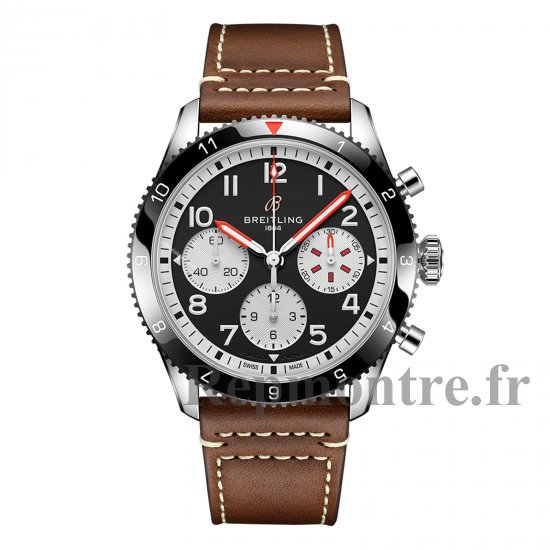 Breitling Classic AVI Chronograph 42 Mosquito Bracelet en cuir Replique montre Y233801A1B1X1 - Cliquez sur l'image pour la fermer