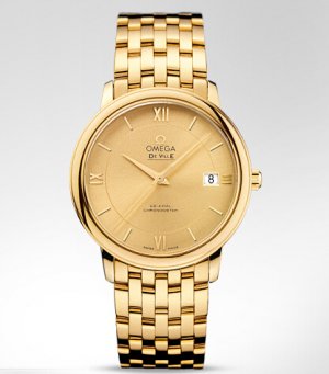 Réplique Omega De Ville Prestige Co-Axial 36.8mm Montre 424.50.37.20.08.001