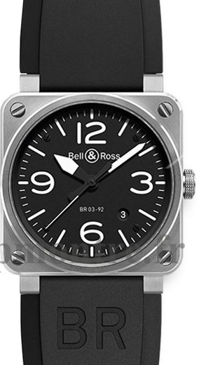 Réplique Bell & Ross Aviation BR 03-92 Acier - Cliquez sur l'image pour la fermer