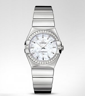 Réplique Omega Constellation diamant Dames Montre 123.15.27.60.05.002