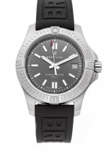 Replique Breitling Colt 41 automatique Grey Dial Rubber Strap Men's A17313101F1S1