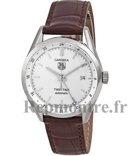 Réplique Tag Heuer Carrera Calibre 7 Twin time Automatique Montre 39 mm WV2116.FC6181 - Cliquez sur l'image pour la fermer