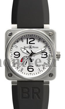 Réplique Bell & Ross BR 01-97 Acier blanc BR 01-97 Power Reserve Acier Montre - Cliquez sur l'image pour la fermer