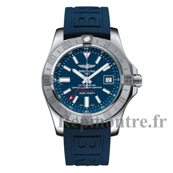 Replique Breitling Avenger Avenger II GMT Mariner Cadran bleu Tang Rubber Strap Men's A32390111C1S2 - Cliquez sur l'image pour la fermer