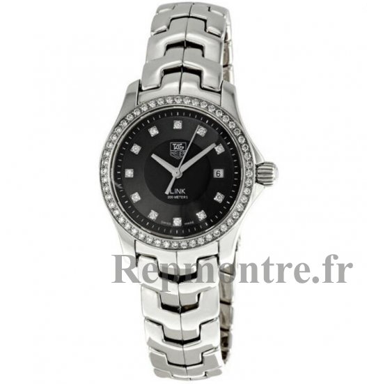 Tag Heuer Link diamant Dames WJF131A.BA0572 - Cliquez sur l'image pour la fermer