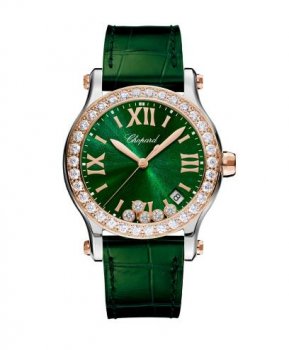 Réplique montre Chopard Happy Sport Quartz Rond 36mm Femme 278582-6007