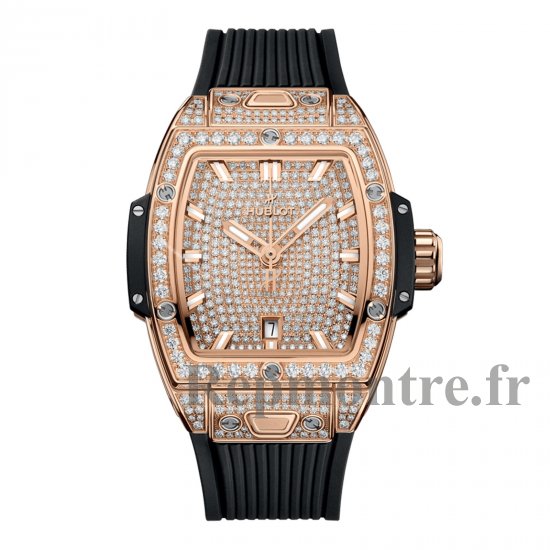 Hublot Spirit Of Big Bang King Gold Full Pave 32 mm Replique montre unisexe 682.OX.9000.RX.1604 - Cliquez sur l'image pour la fermer