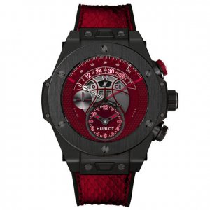 Réplique Hublot Big Bang Unico Retrograde Kobe "Vino" Bryant Ceramic 413.CX.4723.PR.KOB15