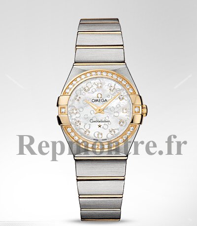 Réplique Omega Constellation Dames Montre 123.25.27.60.55.010 - Cliquez sur l'image pour la fermer