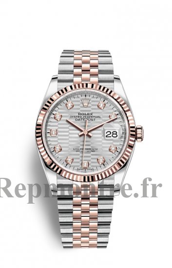Replique Montre Rolex Datejust 36 OysterAcier and EveOr Rose M126231-0039 - Cliquez sur l'image pour la fermer
