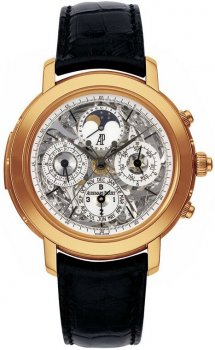 Réplique Audemars Piguet Jules Audemars Grand Complication montre 25996OR.OO.D002CR.01