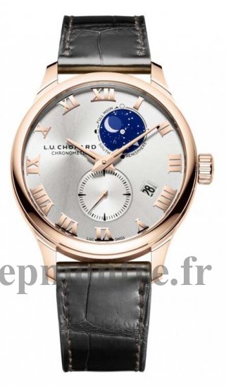 Chopard L.U.C Lunar Twin hommes Réplique Montre 161934-5001 - Cliquez sur l'image pour la fermer