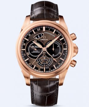 Réplique Omega DeVille Co-Axial Chronoscope GMT 422.53.44.52.13.001