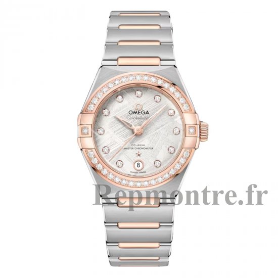 Montre Copie Omega Constellation 29 mm pour femme Gris O13125292099001 - Cliquez sur l'image pour la fermer