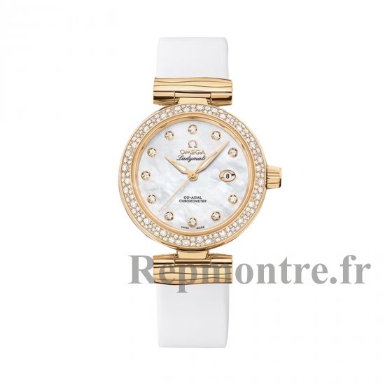 Omega De Ville Ladymatic 34mm Dames Copie montre Nacre O42567342055007 - Cliquez sur l'image pour la fermer