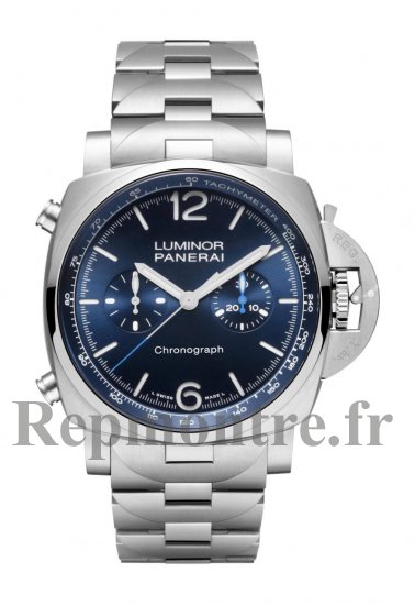 Replique Panerai PAM01110 Luminor 1950 Chrono 44 Acier inoxydable - Cliquez sur l'image pour la fermer