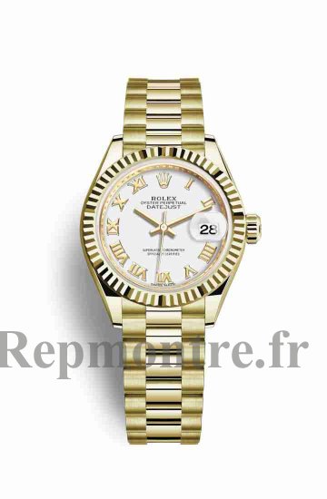 Réplique montre Rolex Datejust 28 jaune 18 ct 279178 m279178-0029 - Cliquez sur l'image pour la fermer